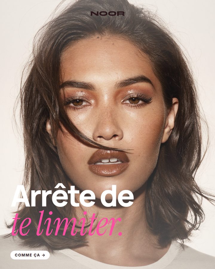 Arrête de te limiter — glow complet, lèvre caramel